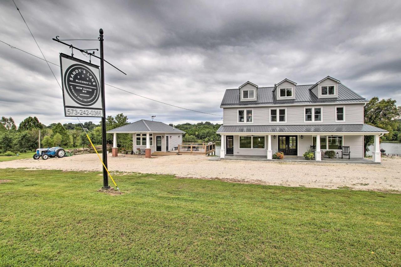 Lakefront Studio Guest Home On Hermann Wine Trail! New Haven Екстер'єр фото